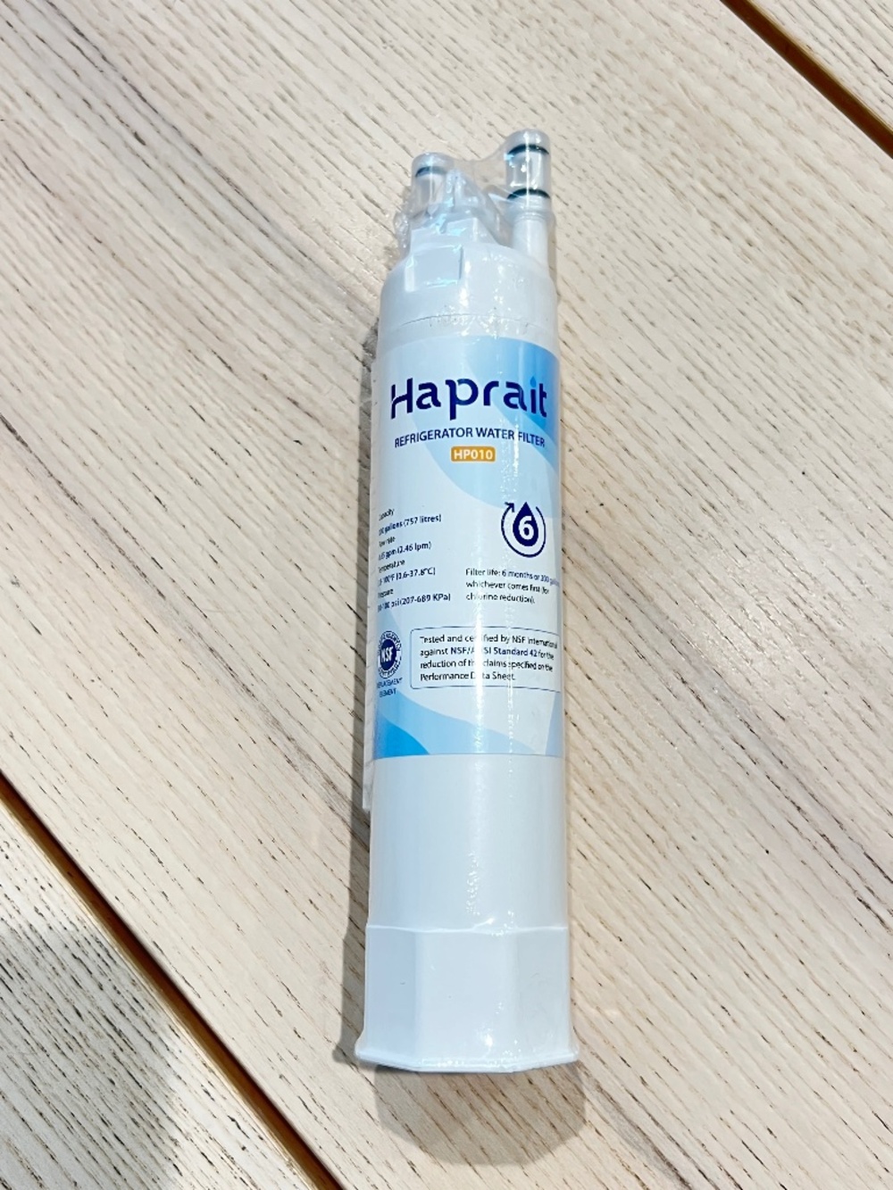 Haprait HP010 Refrigerator Water Filter Replacement for Frigidaire PureSource Ul